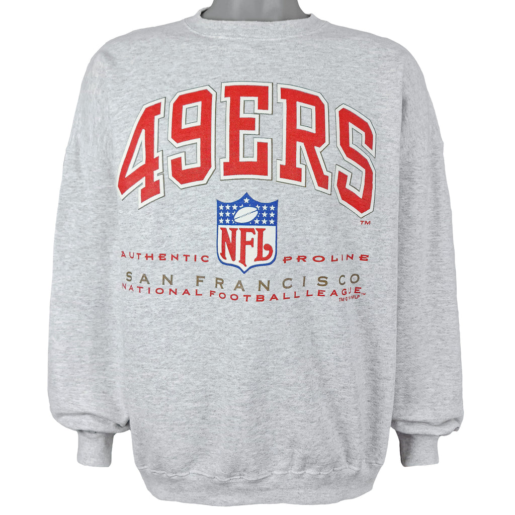 1990s San Francisco 49ers Super Stained Sweatshirt – Red Vintage Co