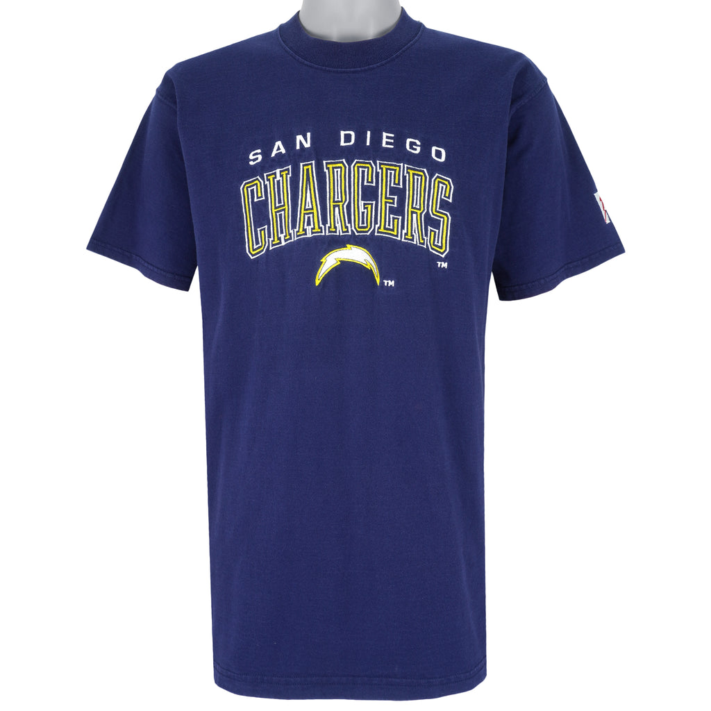 Vintage NFL (Pro Player) - Blue San Diego Chargers Embroidered T-Shirt  1990s Large – Vintage Club Clothing