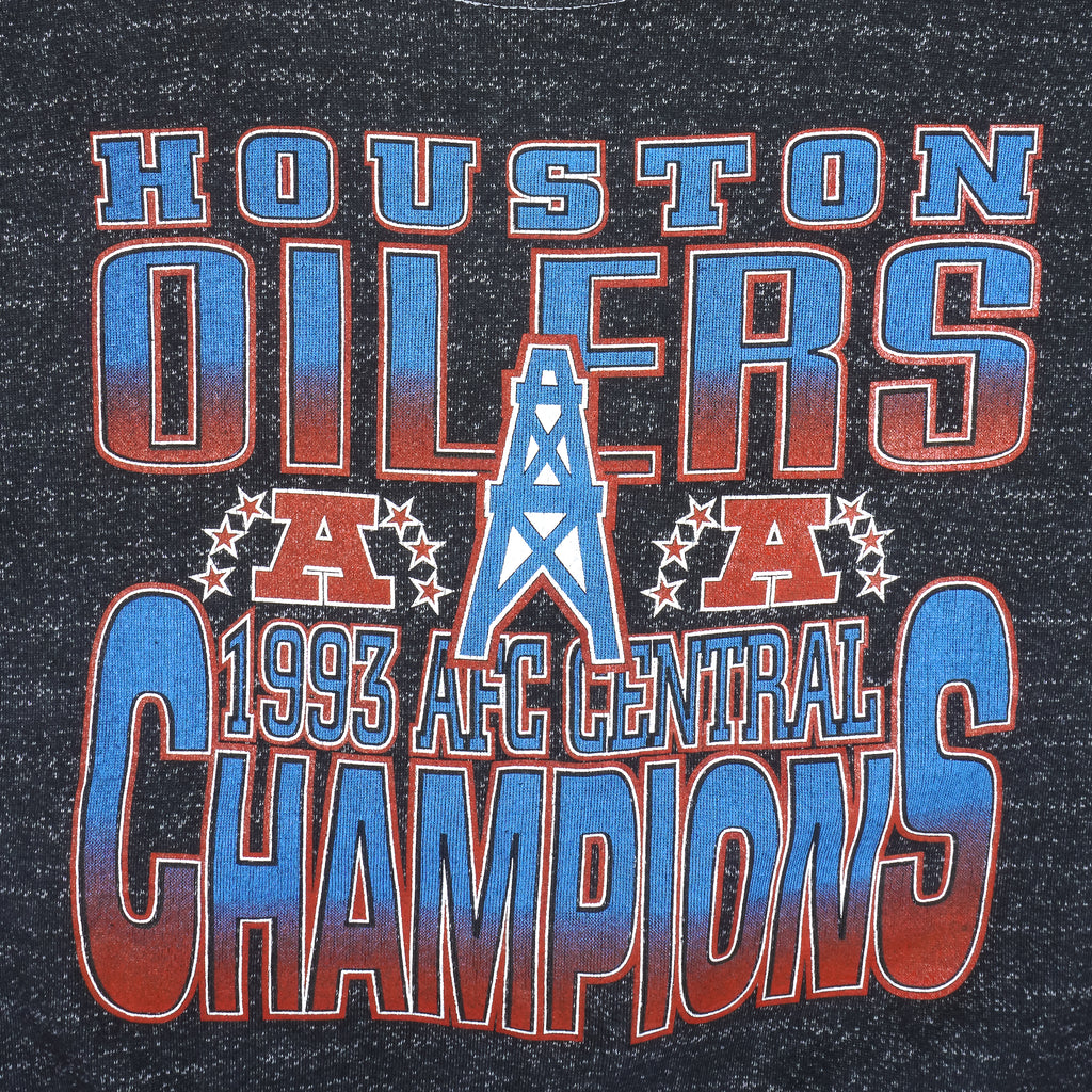 Vintage Starter - Houston Oilers AFC Champions Single Stitch T-Shirt 1993  X-Large – Vintage Club Clothing