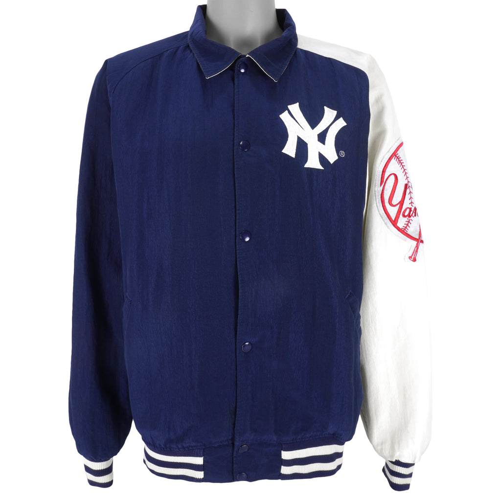 NEW YORK YANKEES MLB BUTTON DOWN DYNASTY STITCHED JERSEY XL