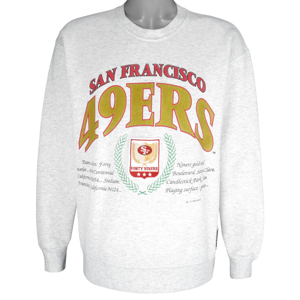 Vintage NFL (Nutmeg) - San Francisco 49ers Jerry Rice WR No. 80 Sweatshirt  1990s Medium – Vintage Club Clothing