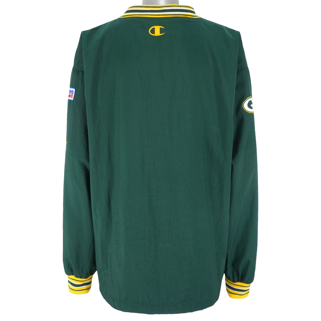 Vintage Green Bay Packers Football Nike Center Swoosh Long Sleeve Shirt Sz L/XL