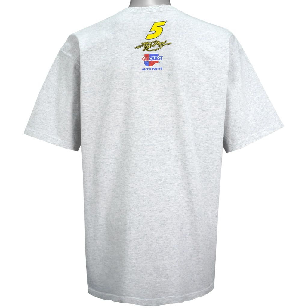 NASCAR (Fruit Of The Loom) - Kyle Busch Autographed T-Shirt 2005 X-Large Vintage Retro