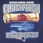 NFL (CSA) - New England Patriots Super Bowl Champion T-Shirt 2001 Medium