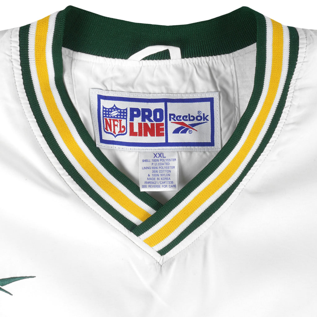 Reebok - Green Bay Packers Pullover Jacket 1990s XX-Large