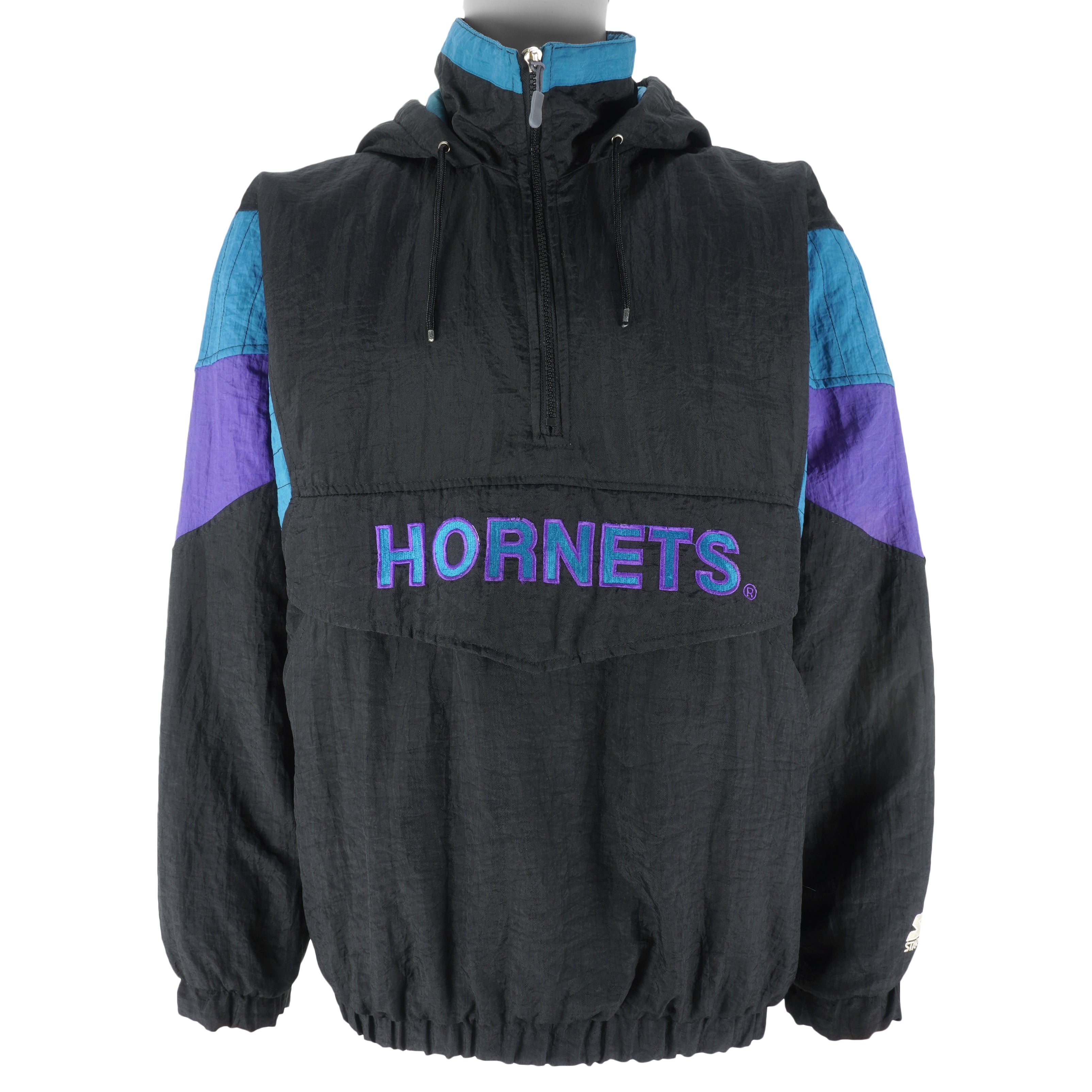 Starter Charlotte Hornets Pro Sport 90s Puffer Bomber Jacket