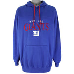 NFL - New York Giants Embroidered Hooded Sweatshirt 1990s X-Large