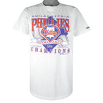 MLB (Trench) - Philadelphia Phillies National League Champs T-Shirt 1993 Large