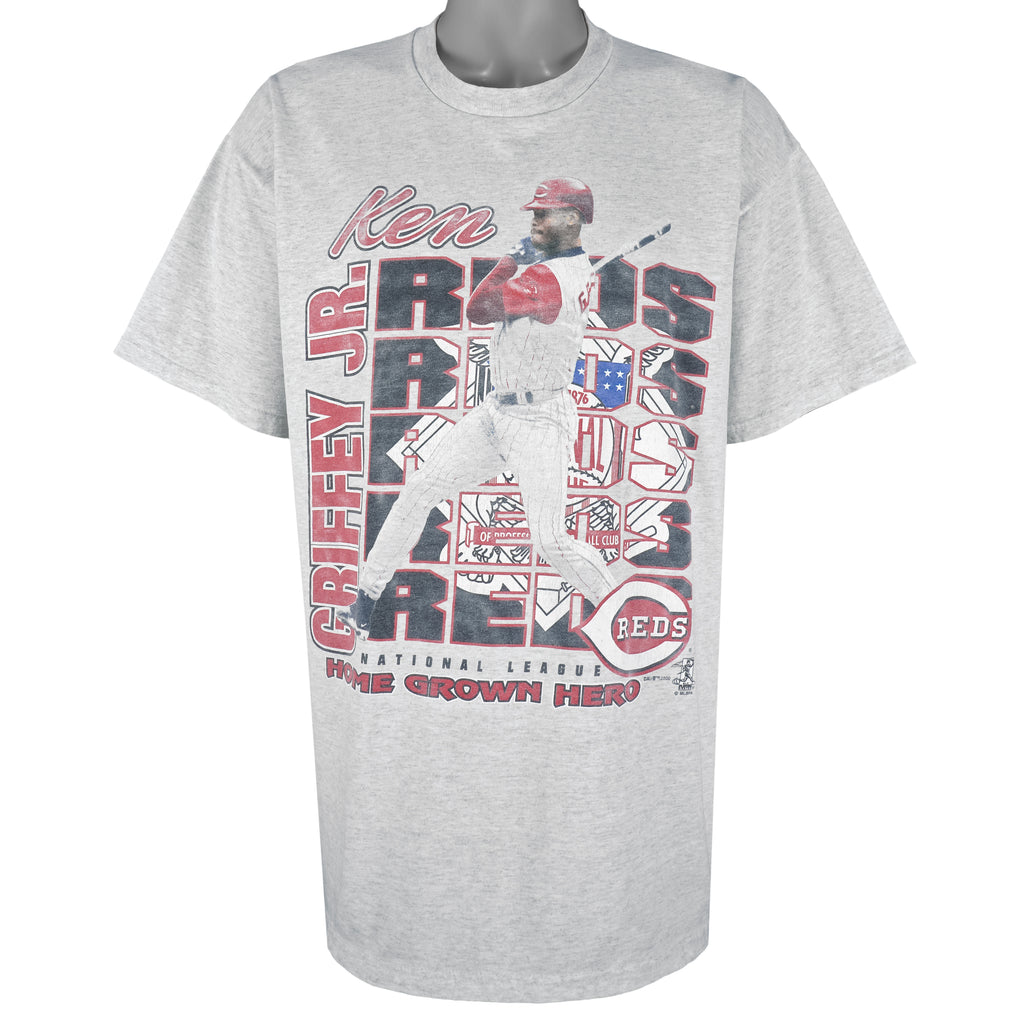 MLB (All American Wear) - Cincinnati Reds Ken Griffey Jr. T-Shirt 2000 XX-Large Vintage Retro Baseball