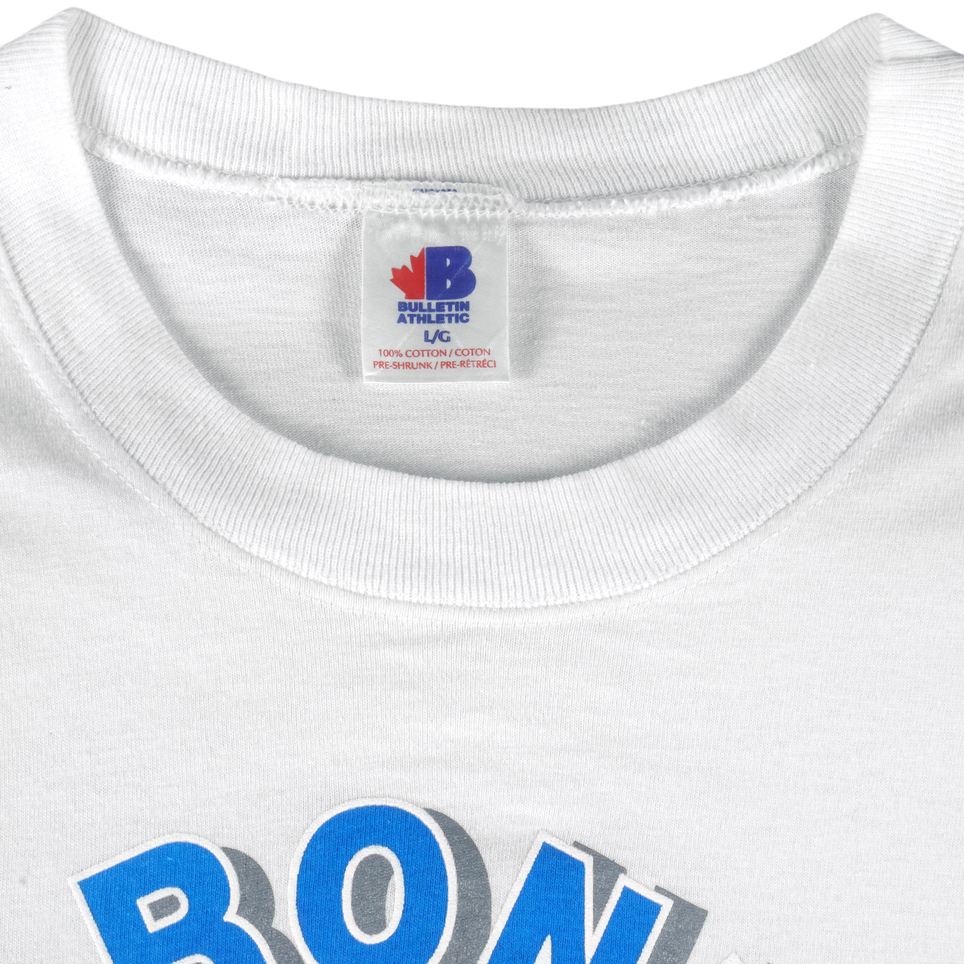 1993 Vintage TORONTO BLUE JAYS Shirt BASEBALL Single Stitch WORLD