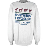 Vintage (Stitchery Studio) - Northern Exposure Alaska Crew Neck Sweatshirt 1995 XX-Large Vintage Retro