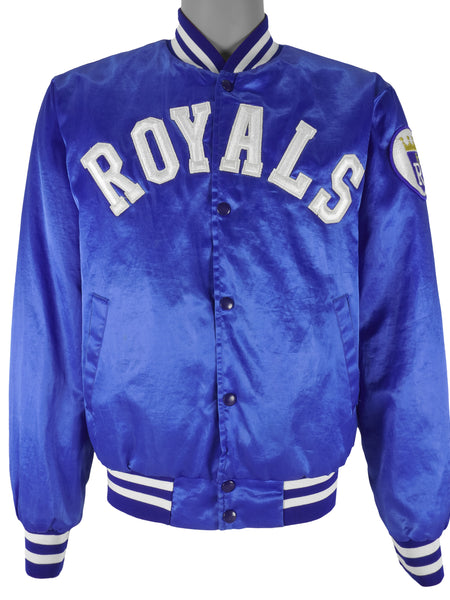 2000's KANSAS CITY ROYALS MAJESTIC JACKET L - Classic American Sports