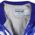 MLB (Swingster) - Kansas City Royals Satin Jacket 1990s Medium Vintage Retro Baseball