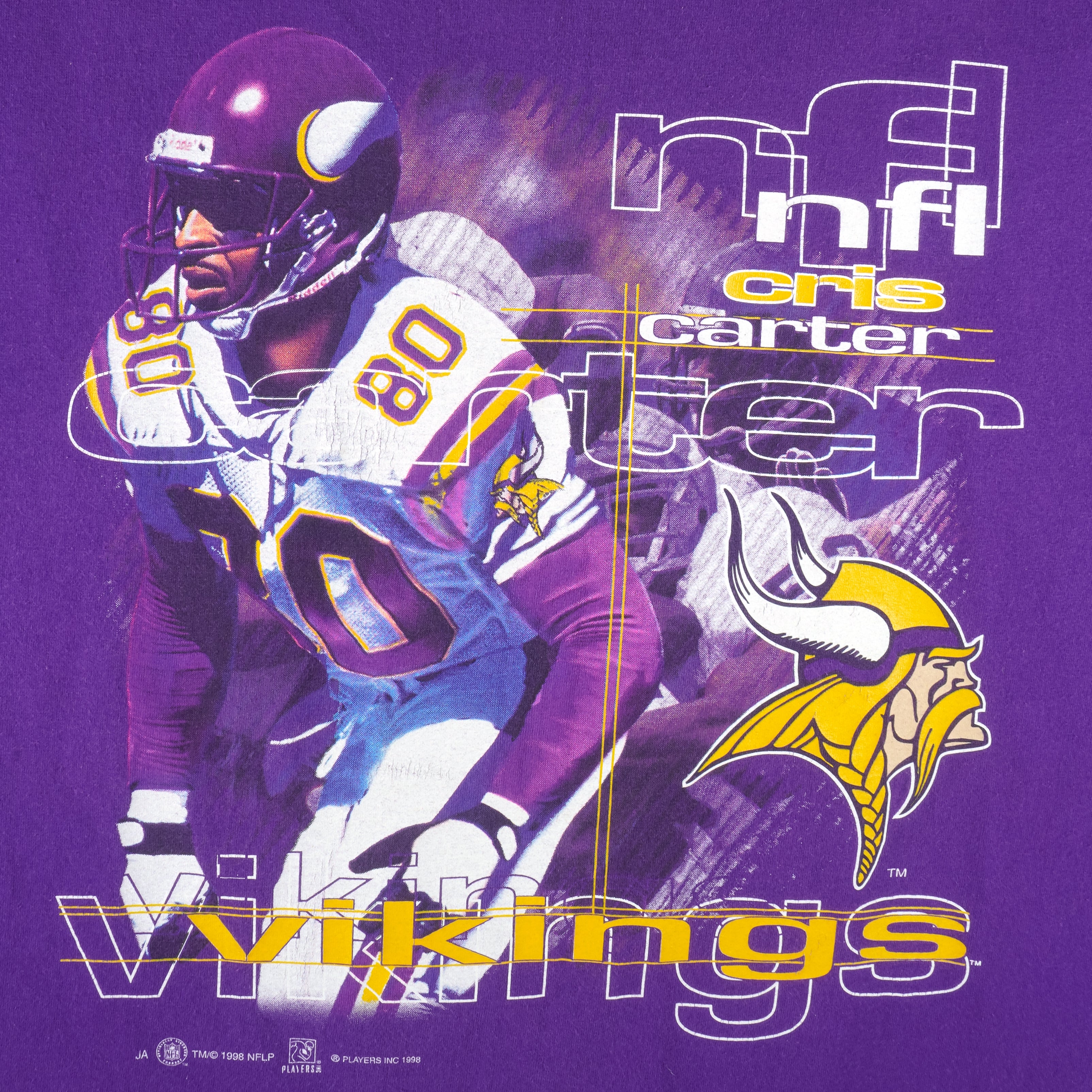 Shop Cris Carter Minnesota Vikings Autographed Purple Throwback
