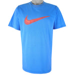 Nike - Classic Big Swoosh T-Shirt 1990s Medium Vintage Retro
