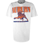 NCAA (Playerz) - Auburn Tigers Single Stitch T-Shirt 1992 X-Large Vintage Retro College