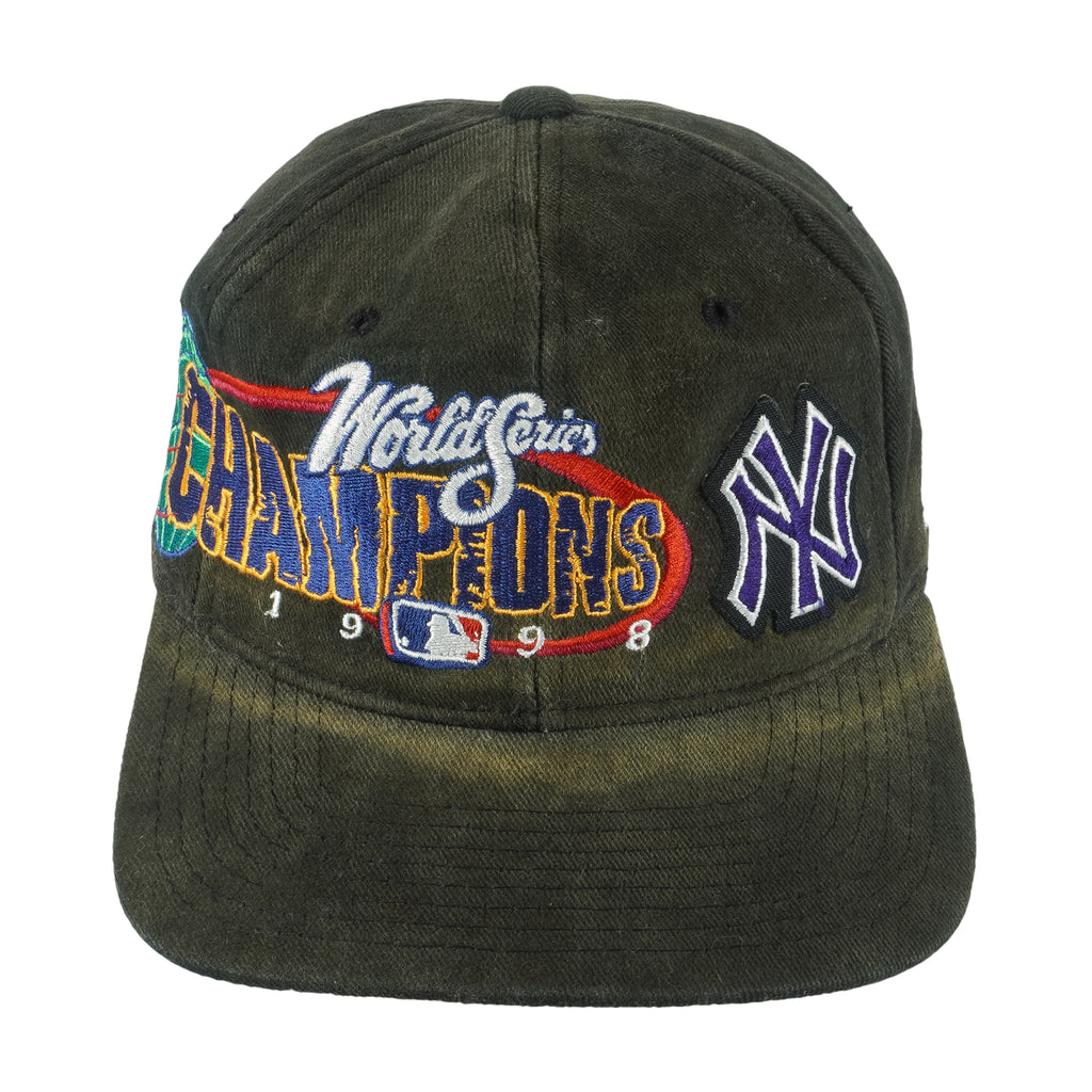 MLB (New Era) - New York Yankees World Series Snapback Hat 1998 OSFA Vintage Retro Baseball