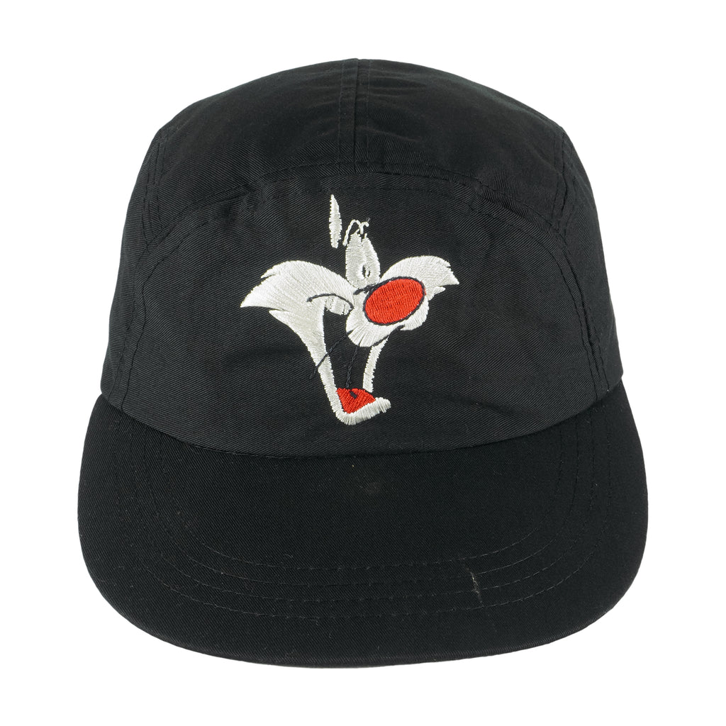 Looney Tunes - Sylvester Embroidered Snapback Hat 1990s OSFA Vintage Retro