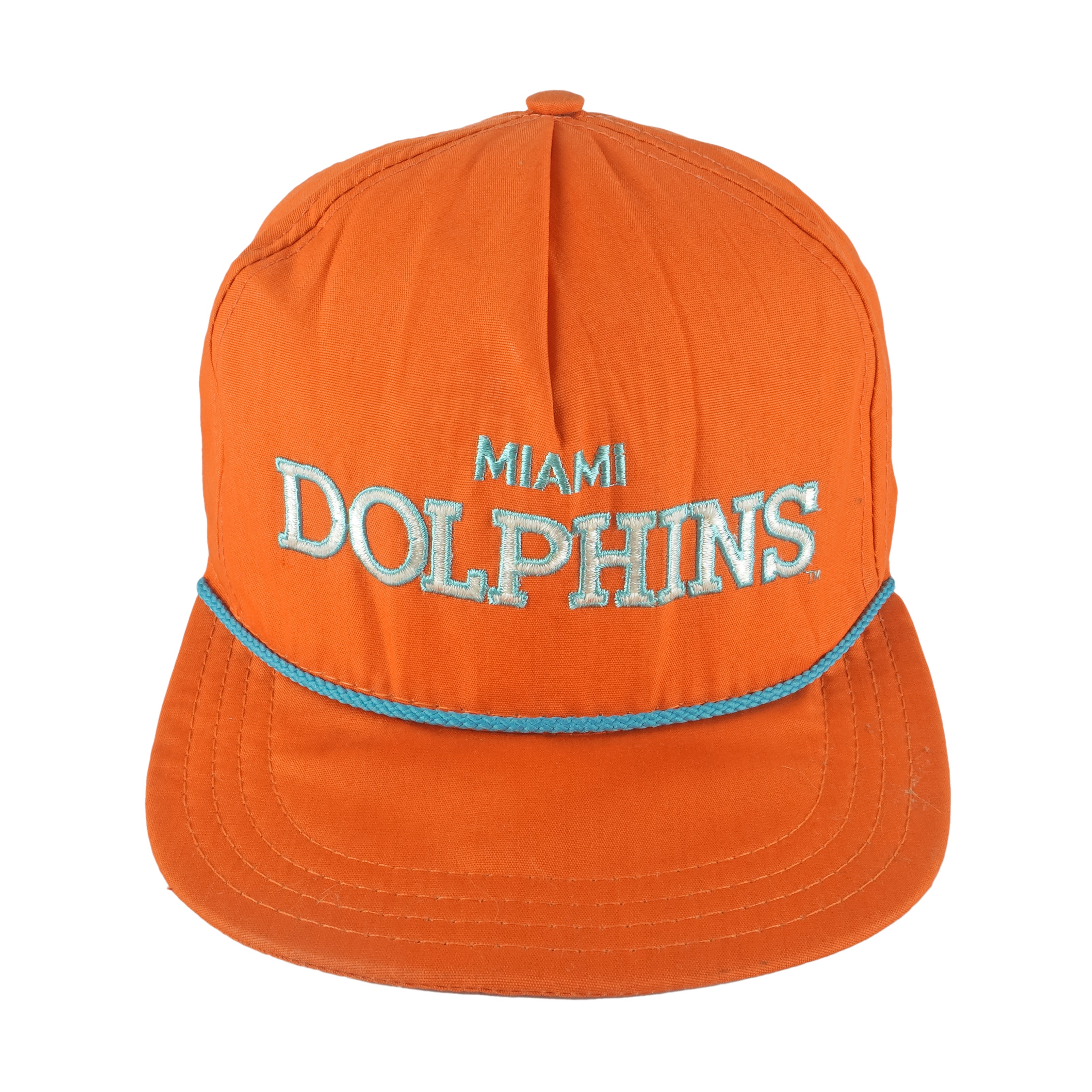 Vintage Miami Dolphins Snapback Hat Cap Ajd OSFA NFL Football 