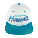 NBA (Sports Specialties) - Charlotte Hornets Snapback Hat 1990s OSFA