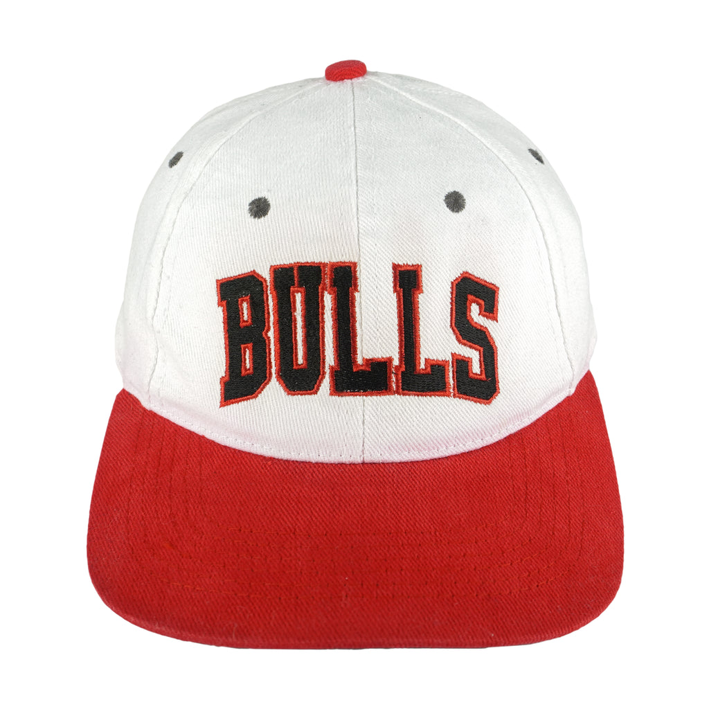 NBA (Kick 10) - Chicago Bulls SEARS Strapback Hat 1996 OSFA Vintage Retro Basketball