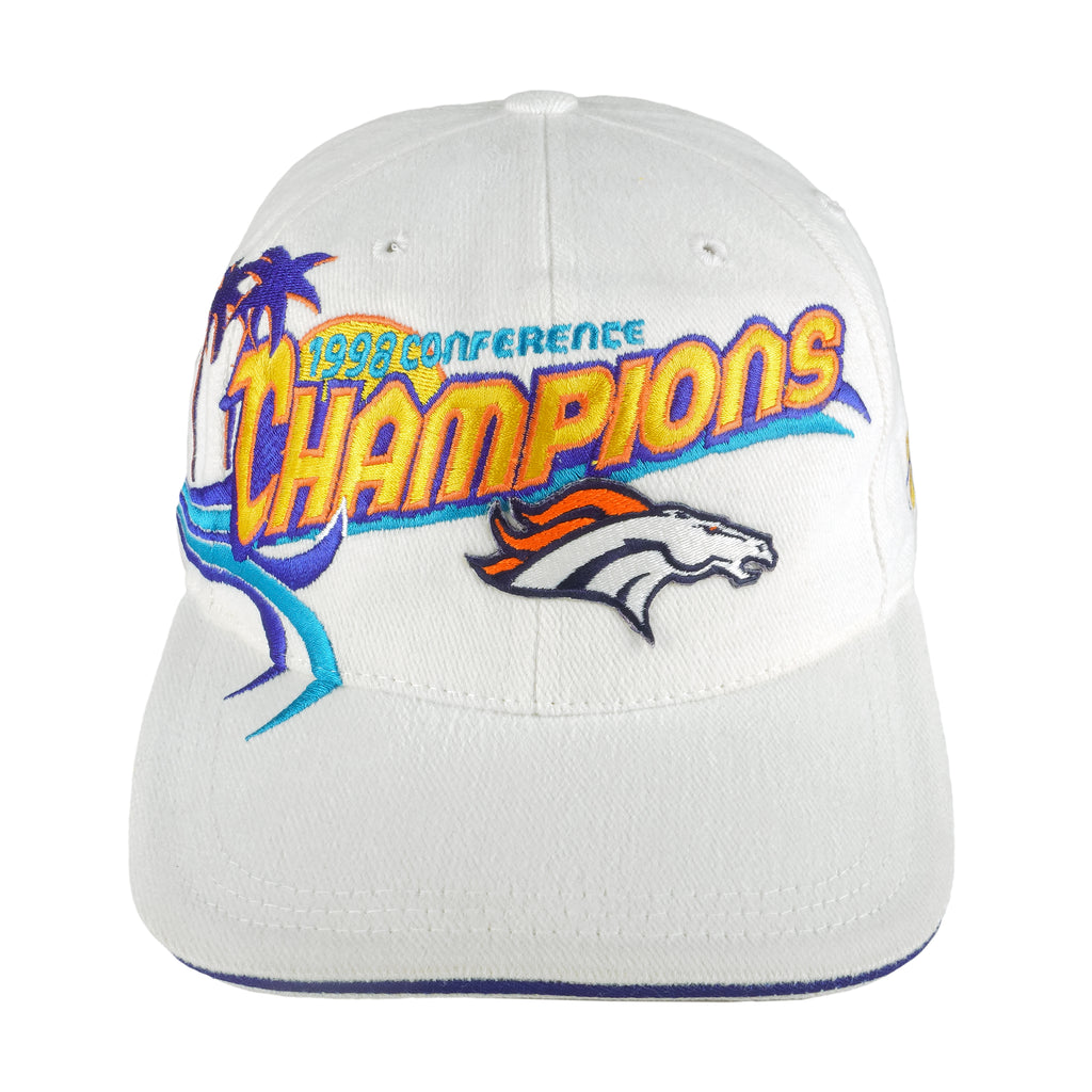 NFL (Sports Specialties) - Denver Broncos Miami Bound Snapback Hat 1998 OSFA Vintage Retro