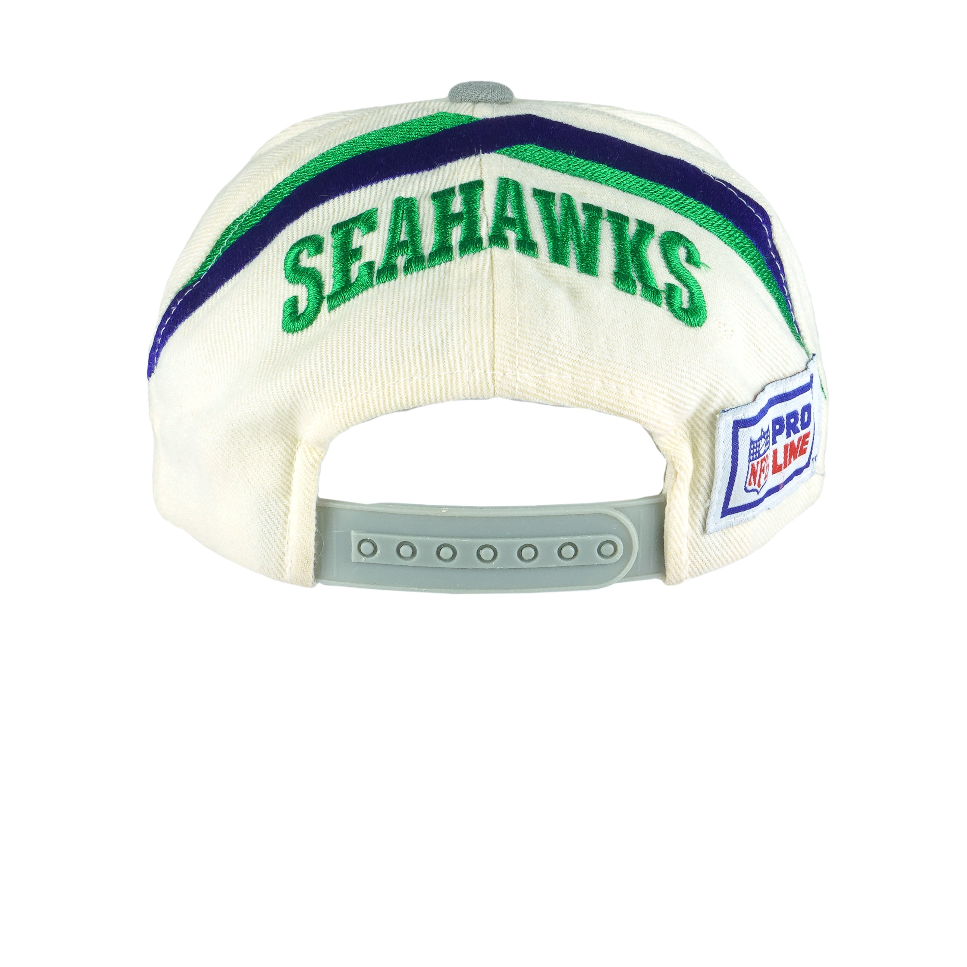 Vintage 90s Seattle Seahawks Embroidered NFL Strapback Hat 