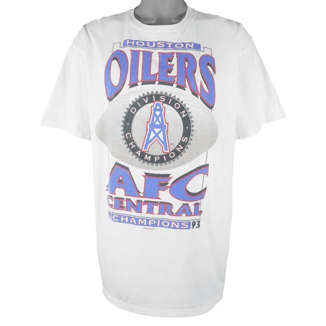 Vintage Starter - Houston Oilers AFC Champions Single Stitch T