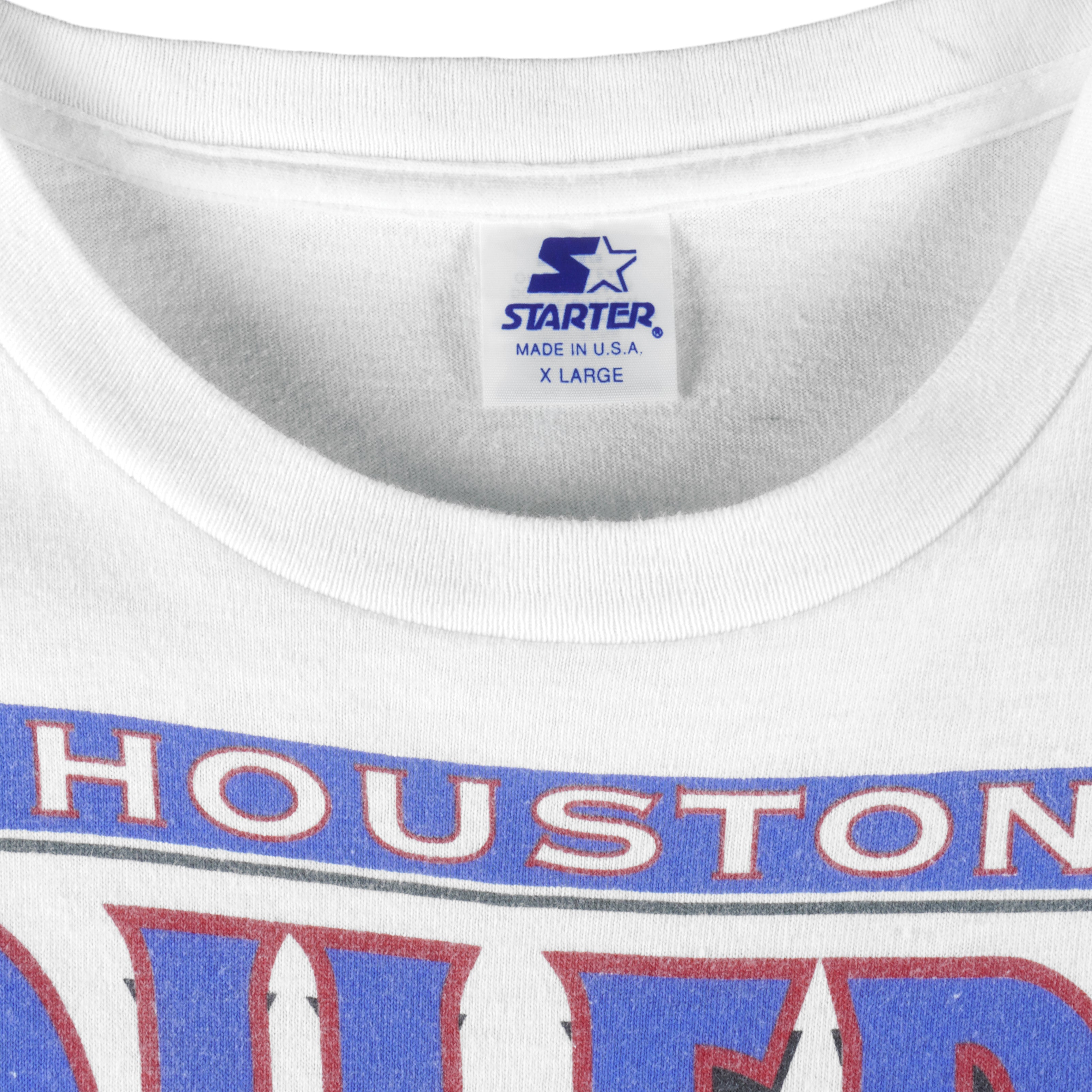 Vintage Houston Oilers T Shirt Mens Large AOP Single Stitch NFL Rare USA  Made L