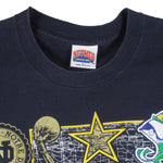 NCAA (Nutmeg) - Notre Dame Fighting Irish Single Stitch T-Shirt 1990s X-Large Vintage Retro College