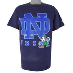 Adidas - Notre Dame Fighting Irish T-Shirt 1990s Large Vintage Retro College