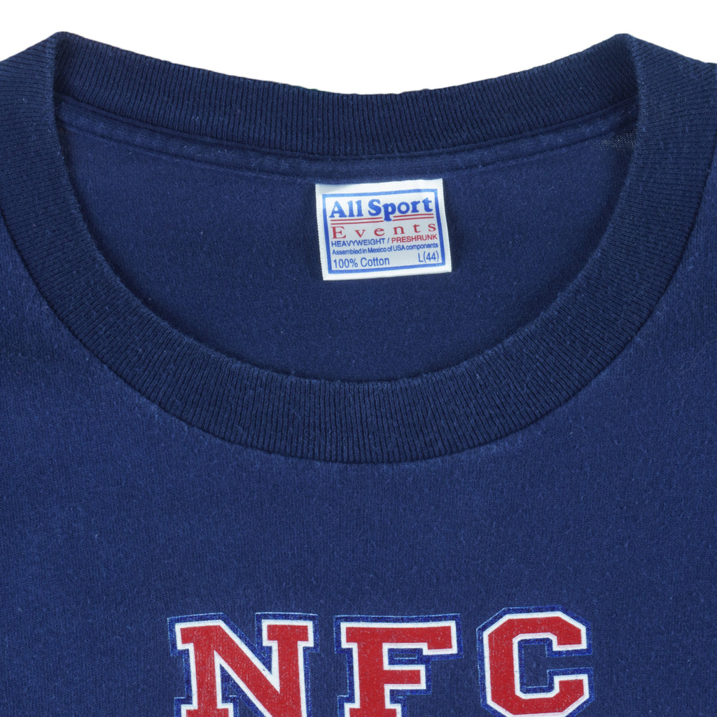 Vtg 2000 New York Giants Crewneck T-Shirt Size L - Shop