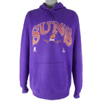 NBA (Home Team) - Phoenix Suns Hooded Sweatshirt 1990s X-Large