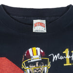 NFL (Nutmeg) - Washington Redskins Mark Rypien T-Shirt 1990s Large Vintage Retro Football