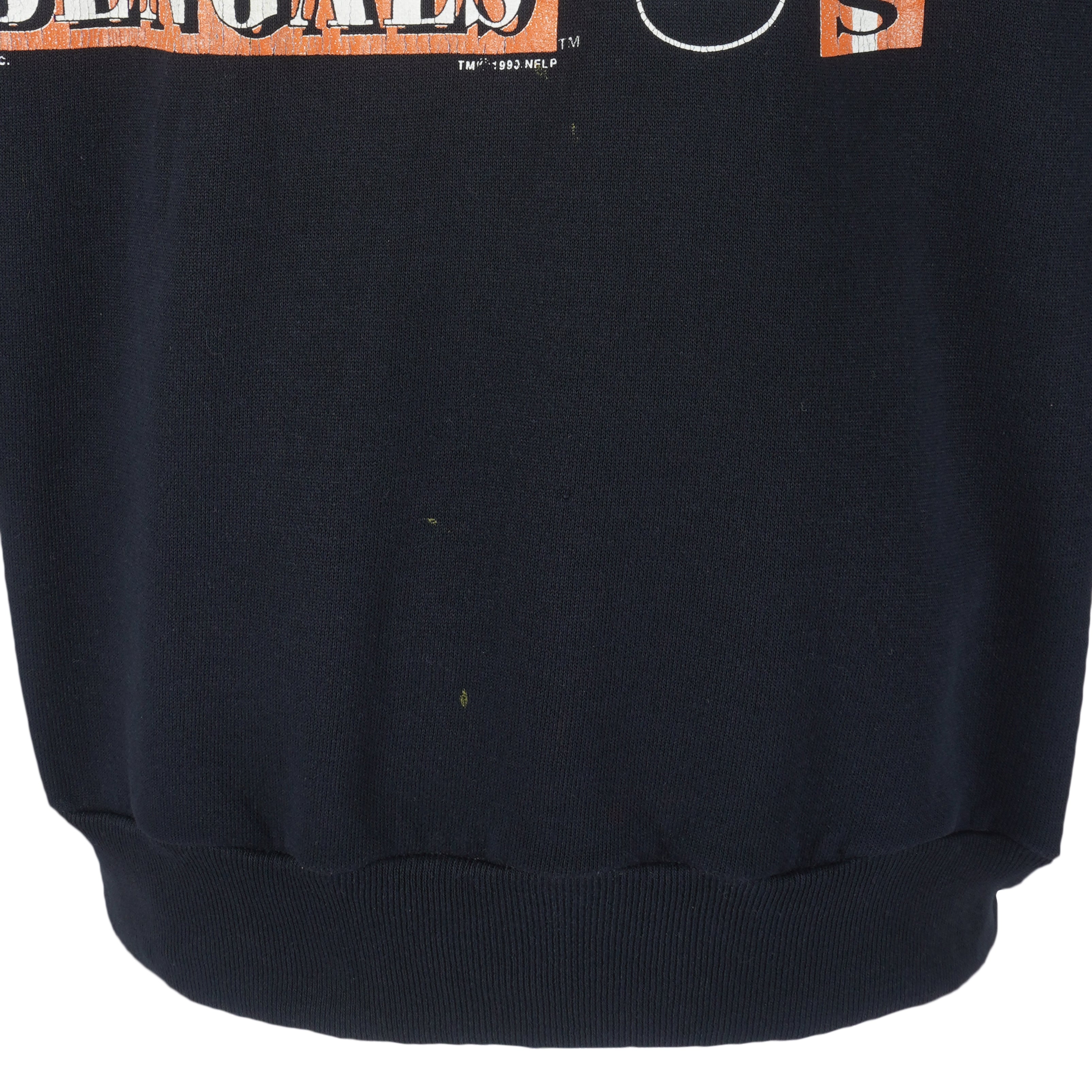 Vintage Cincinnati Bengals hoodie, grey NFL embroidered sweatshirt - X