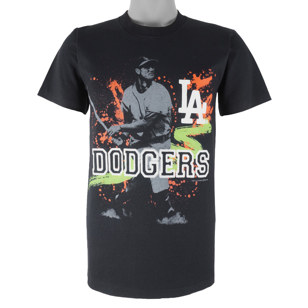 MLB (Tennessee River) - LA Dodgers Single Stitch T-Shirt 1990s Medium Vintage Retro Baseball