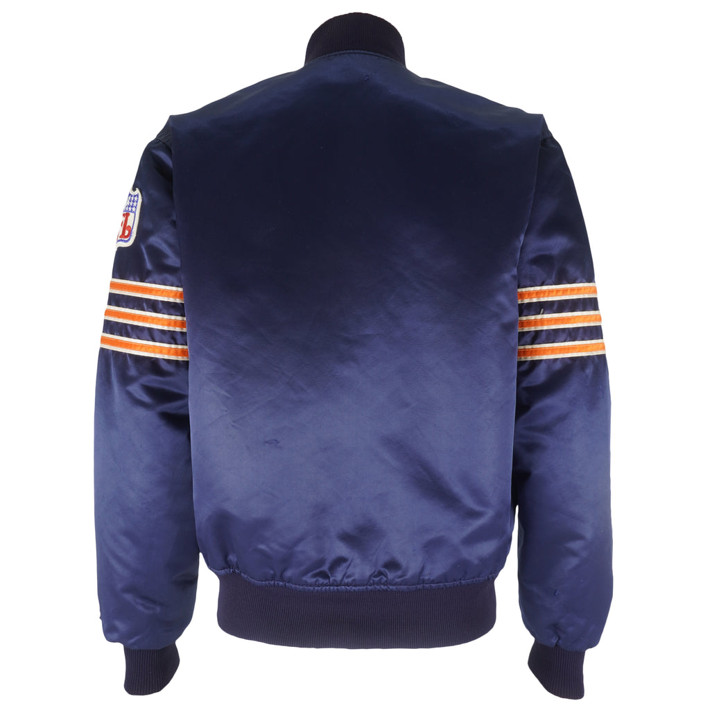 Starter - Chicago Bears Satin Jacket 1990s Medium Vintage Retro Football