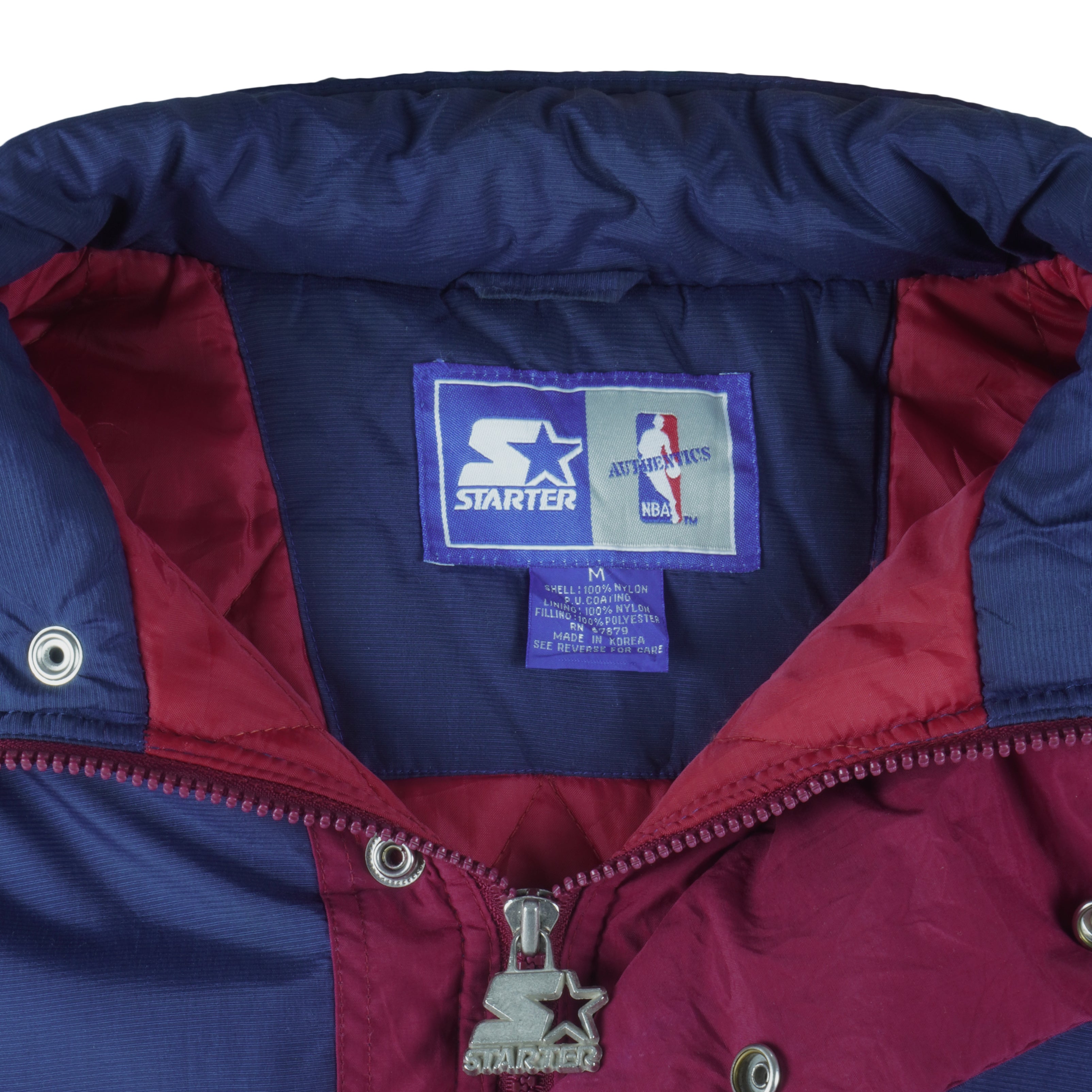 Vintage Starter Chicago Bulls Full Zip Jacket 90s Nba -  Denmark
