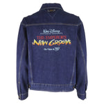 Disney (ID Wear) - The Emperor's New Groove Embroidered Denim Jacket 2000s Large