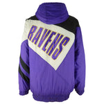 NFL (Logo 7) - Baltimore Ravens Puffer Jacket 1990s Large Vintage Retro Football