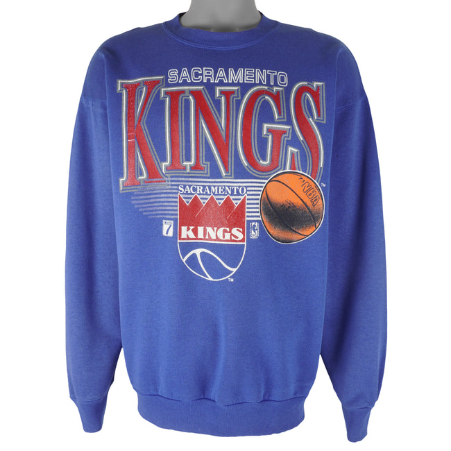 Vintage, Shirts, Vintage 9s Nba Sacramento Kings Long Sleeve Hockey Jersey  Xxl