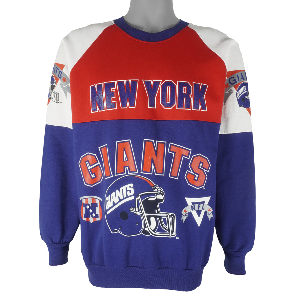 NFL (Officially Licensed) - New York Giants Sweatshirt 1990s Large Vintage Retro Football