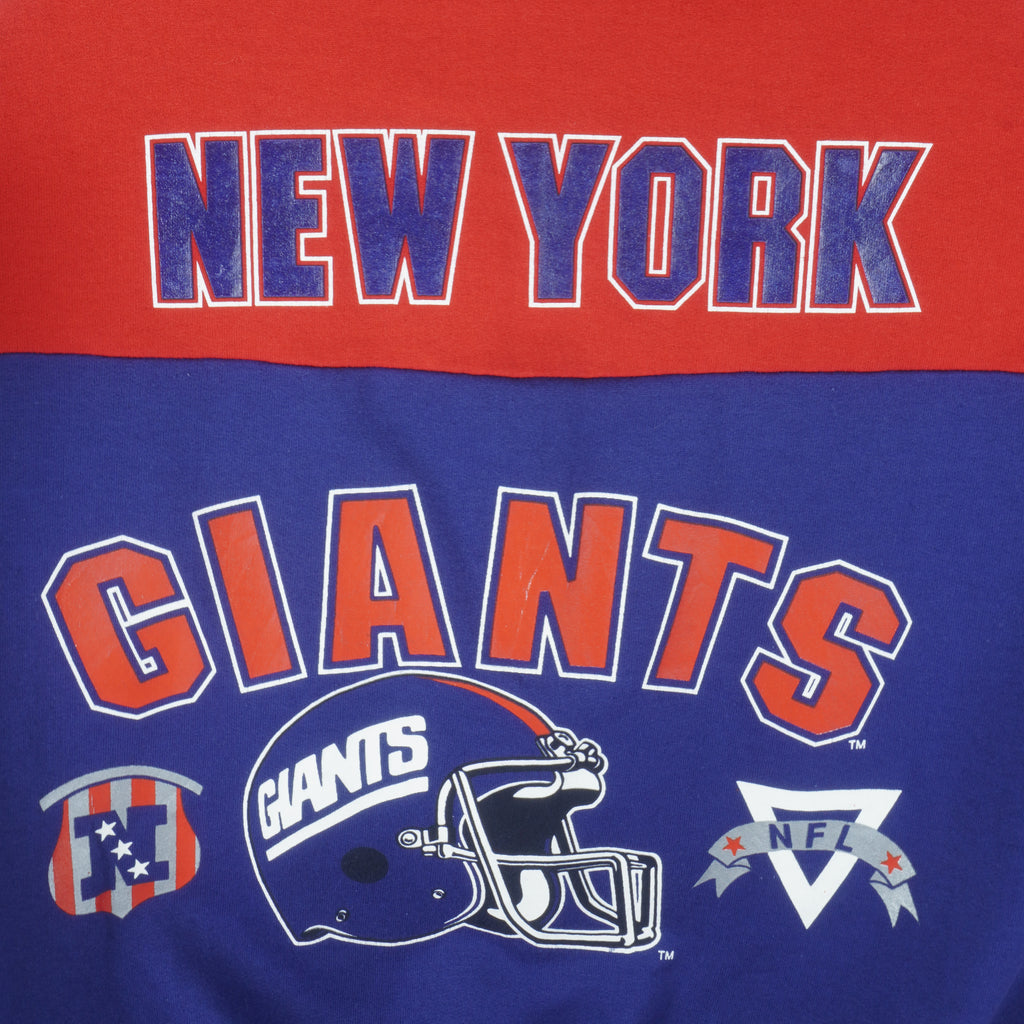 NFL (Officially Licensed) - New York Giants Sweatshirt 1990s Large Vintage Retro Football