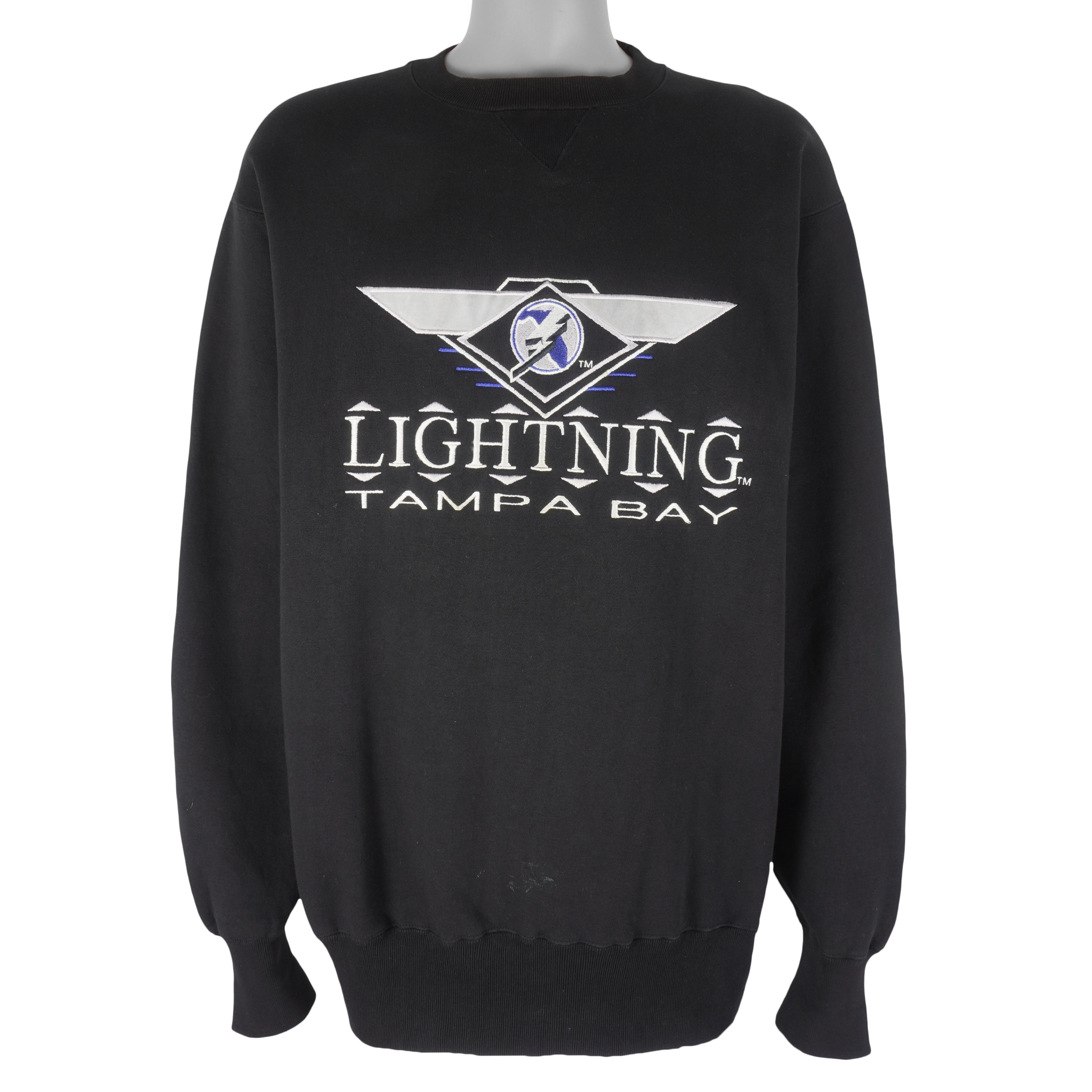 Vintage Tampa Bay Lightnin Sweatshirt T-Shirt Lightning Sweater