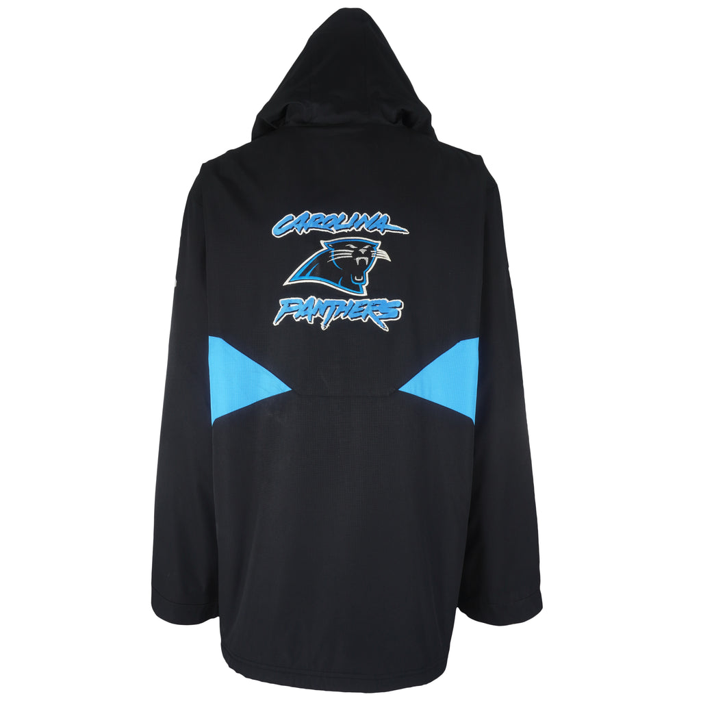 Reebok - Carolina Panthers Hooded Jacket 2000s 2X-Large Vintage Retro Football