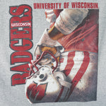 NCAA (Lee) - Wisconsin University Badgers Basketball T-Shirt 1990s Large Vintage Retro College