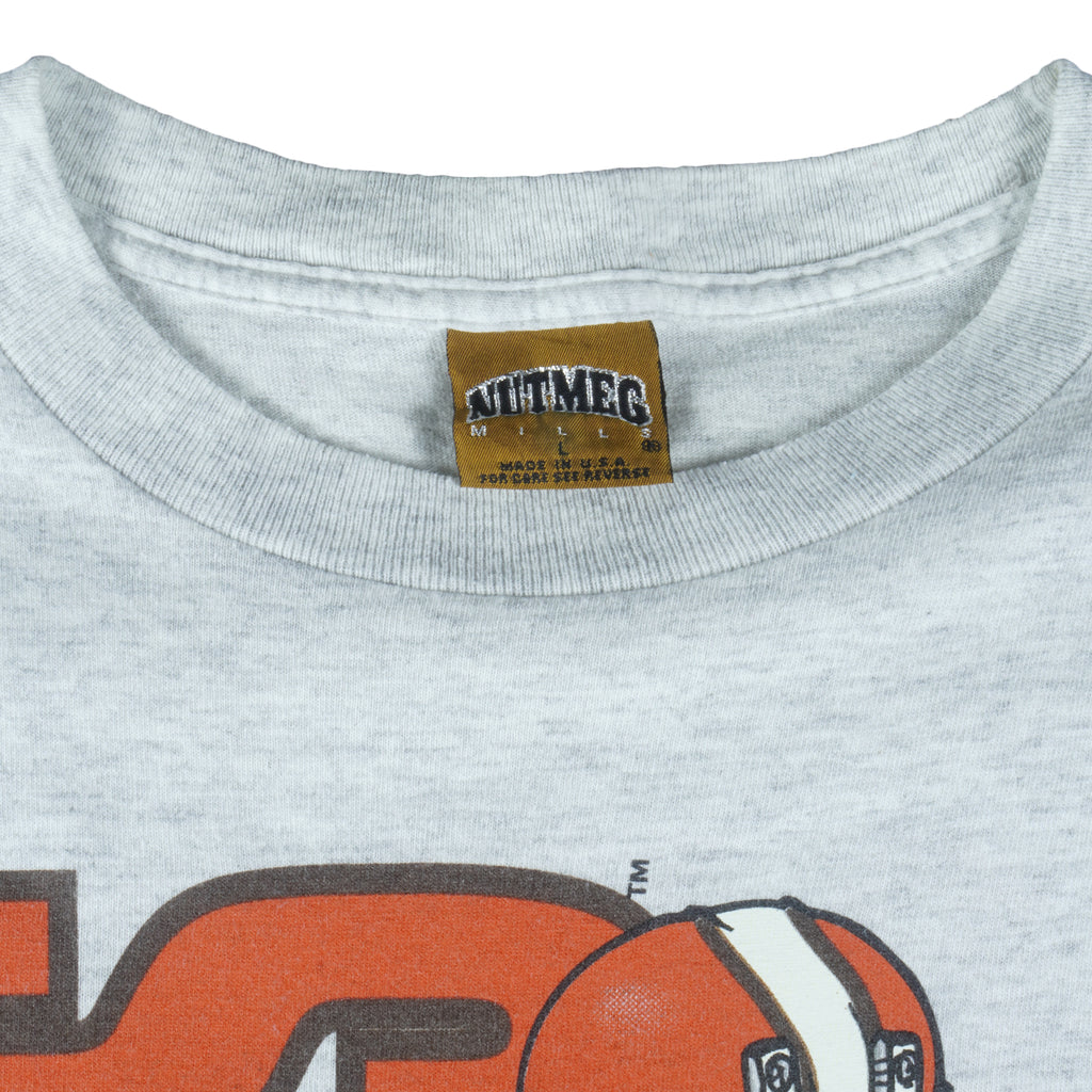 NFL (Nutmeg) - Cleveland Browns T-Shirt 1994 Large Vintage Retro Football