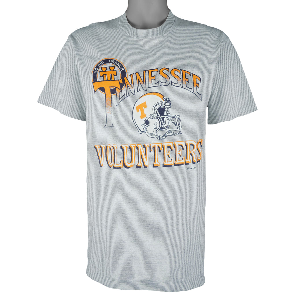 NCAA (Castaways) - Tennessee Volunteers Go Big Orange T-Shirt 1998 Large Vintage Retro