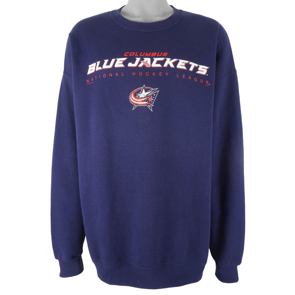 NHL - Columbus Blue Jackets Crew Neck Sweatshirt 1990s X-Large vintage retro hockey