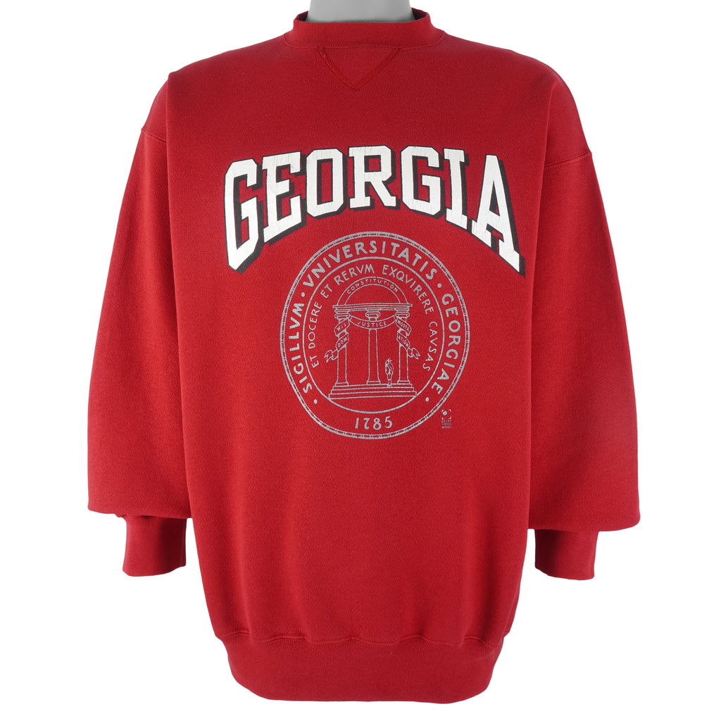 NCAA - University of Georgia Crew Neck Sweatshirt 1990s X-Large vintage retro